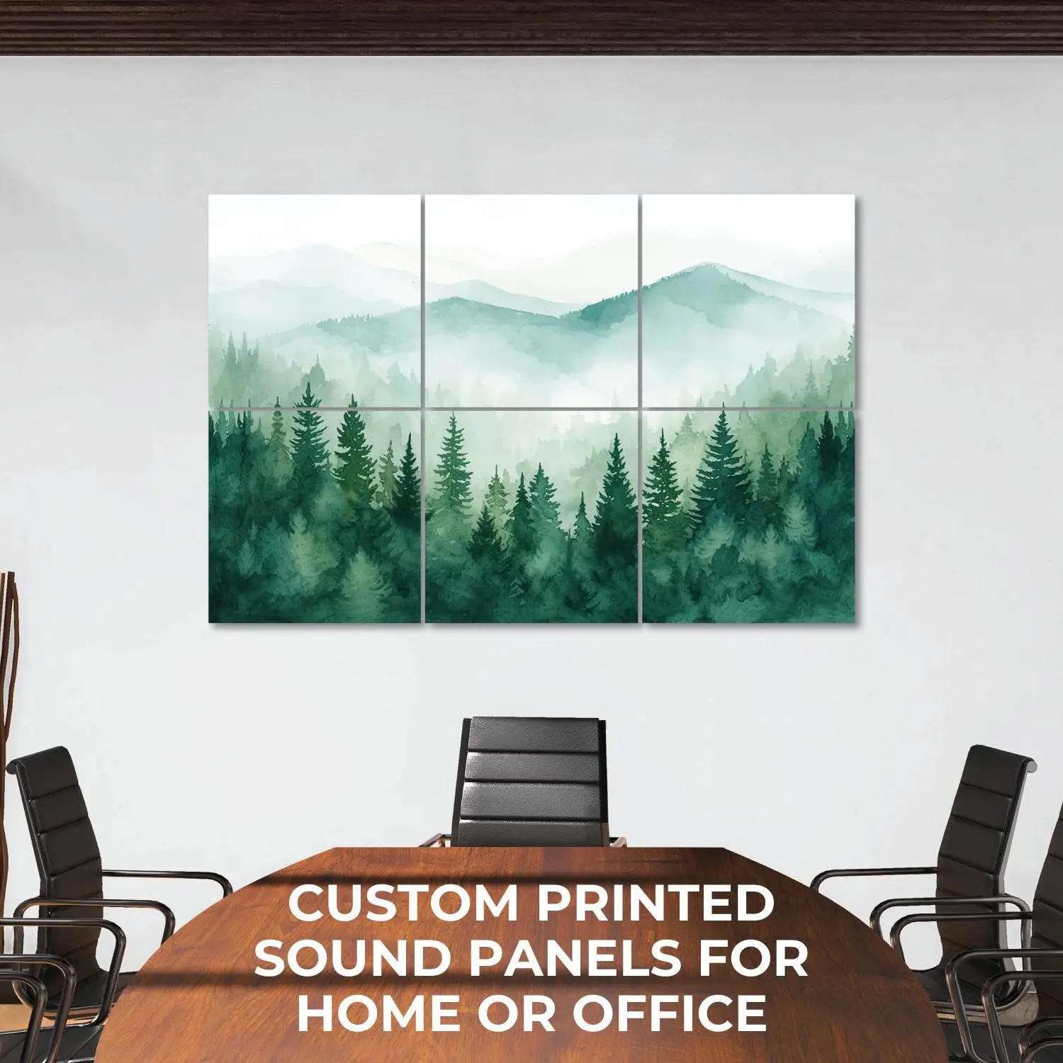 Custom Printed Acoustic Panels: Eco-Friendly Sound Absorbing Wall Art