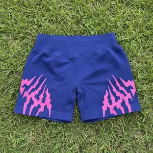 DEMON SCARS - CROSS OVER SCRUNCH SHORTS