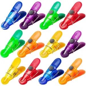 12 Pack Chip Bag Clips, Foods Snacks Bag Clamps Sealing Bar, Refrigerator  Clips for Kitchen Use