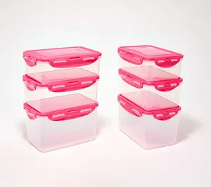 LocknLock 6-Piece Rectangle Storage Set LocknLock 6-Piece Rectangle Storage Set