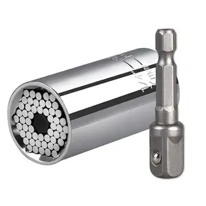 Universal SOCKET Wrench Tool 1/4-3/4 7mm-19mm Magic Grip Alligator Adapter Set