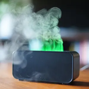 Flame Simulation Aroma Diffuser - With Elegant Smoke Feature for a Unique Aroma Experience