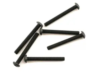 Traxxas 3x25mm Button Head Machine Screws (6)
