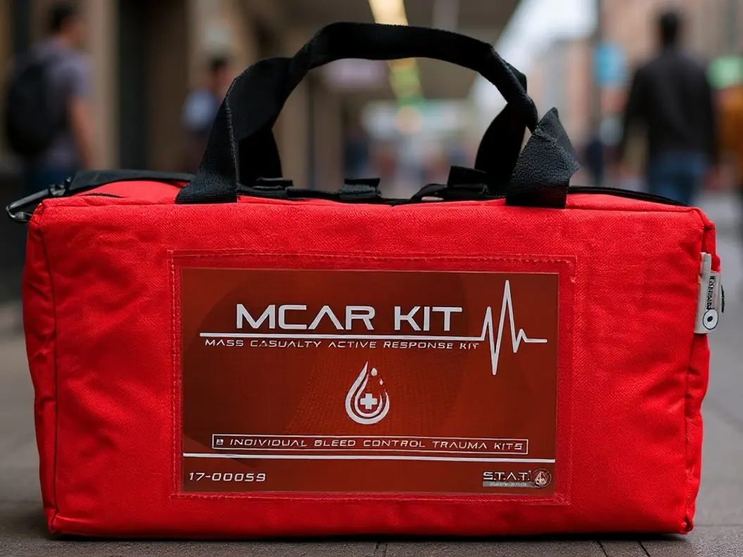 MCAR Public Preparedness Safety Kit – 8 Individual Emergency Response Bags