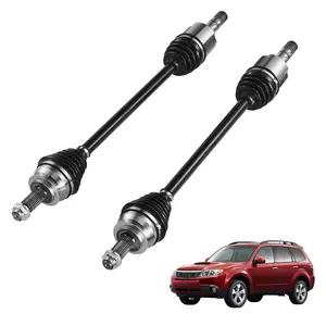 fathersdaygift VEVOR CV Axle Shaft Assembly, 2 Pieces Front Left Right (Driver and Passenger Side), Automotive Replacement CV Joint Axles Pair Compatible with 2009-2013 Forester, Alloy Steel Carbon Steel