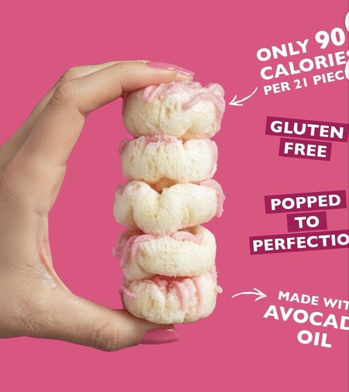 Drizzilicious Frosted Strawberry Mini Rice Cakes 8 oz Family Size Drizzled Deliciousness with Chia Quinoa & Flax