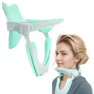 1 piece adjustable home neck support, ergonomic design, breathable and comfortable, adjustable shoulder straps enhance back support, ideal gift for adults