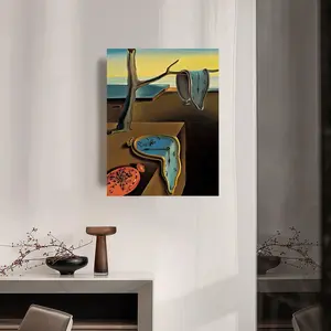 Art Painting Calligraphy Minimalist Inner Frame Painting Elevate Your S-Salvador Space Light Luxury Inner Frame Decor Create a Premium Home Vibe No Drilling Needed Easy to Hang HD Art Inner Dali Frame