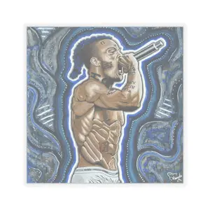 XXXTentacion Decorative Sticker - Kiss-Cut Sticker