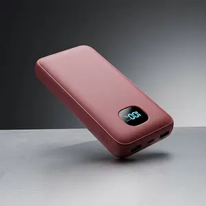 10000mAh Fast Charging Power Bank with Built-in Cables, Mobile Phone Battery Backup, Essential Travel Accessory for Phones
