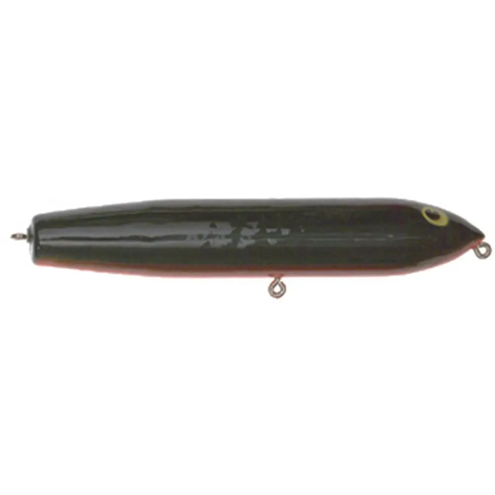 Giant Jackpot Topwater Walker - 6.5 in Hand-Crafted Cedar Wood Lure, Durable Hand-Painted Bait for Trophy Fish, Fire Tiger Design, Custom Rig Option (Rigged/Unrigged), Boosts Strike Zone & Tournament Action