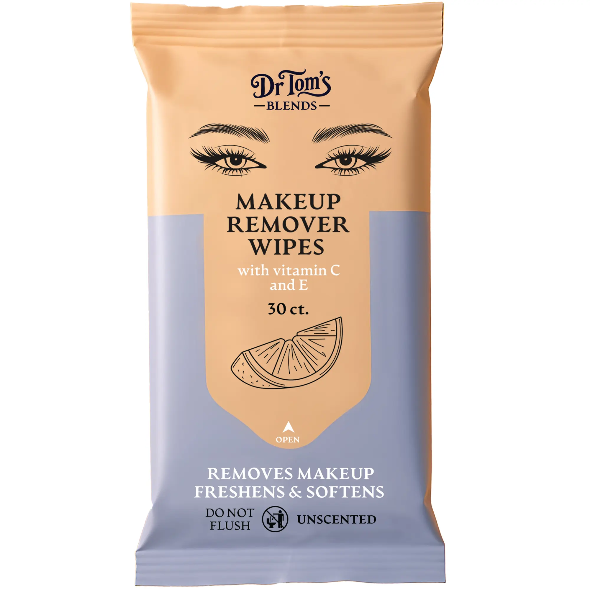 Makeup Remover Wipes (30 ct.) with Vitamin C and E, Unscented Makeup Remover Wipes (30 ct.) with Vitamin C and E, Unscented