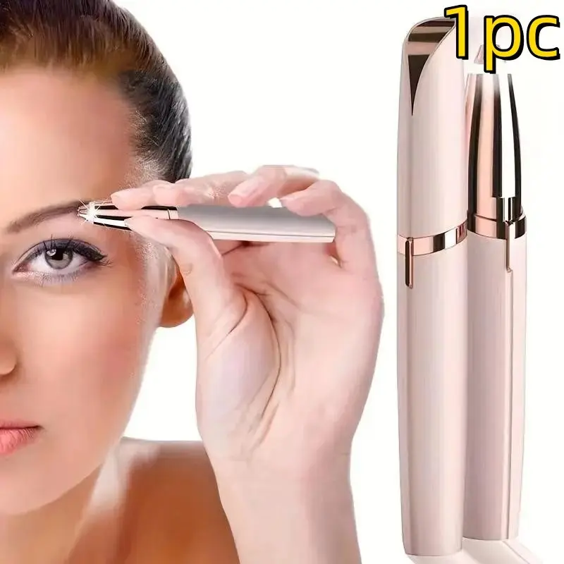 Electric Eyebrow Trimmer for Women, Unisex Hair Removal Razor, Automatic Shaping Grooming Tool, Beauty Epilator, Eyebrow Pen, Eyebrow Facial Trimmer, Lightweight