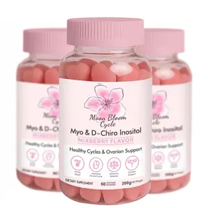 Moon Bloom Cycle Gummies (3-Month Supply) | Myo-Inositol, D-Chiro Inositol, CoQ10, Vitamin D3, Vitamin B6, Vitamin B12, Folate & Magnesium Glycinate