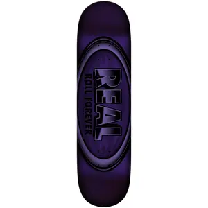 Real Skateboard Deck Basalt DBX Oval 8.38" x 32.25"
