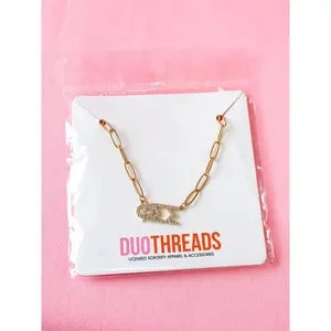 Phi Sigma Sigma Rhinestone Necklace