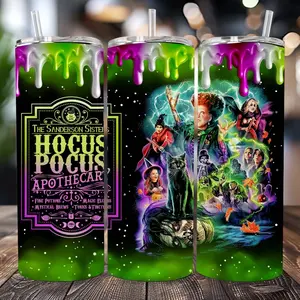 Hocus Pocus Tumbler 20oz - Perfect for Your Beverage Needs - Bottle, Drinkware