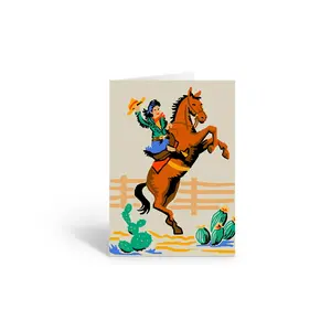 Stonehouse Collection | Cowgirl Boxed Blank Thank You Note Cards |10 Boxed Cards & Envelopes | Western Note Cards | USA Made (Standard)