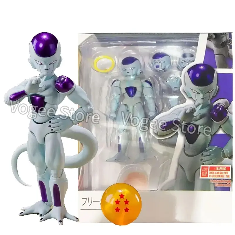 SHF Frieza (Fourth Form) Action Figure — PVC Anime Collectible Model Toy (Birthday Gift)