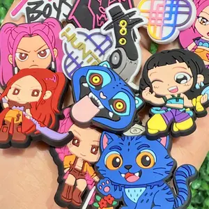 20pcs PVC Cute accessories Shoe Decor Series, Shoe Charms Series, Unique Fashion Gift for Fans, Unique Design, Shoe Decoration