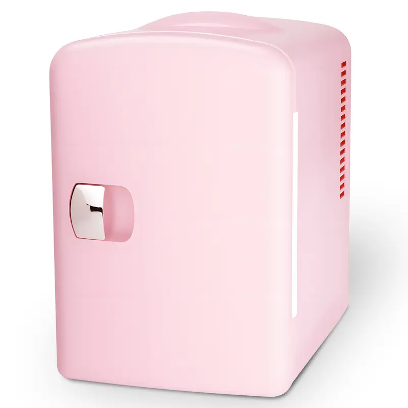 iceBLUE Skin Care Mini Fridge 4 L 6 Cans Compact Thermoelectric Cooler and Warmer Refrigerator for Cosmetics Drinks in Office Dorm Car Multi-Color Options skincare mini  brands  fridge Portable chilled organ iza do