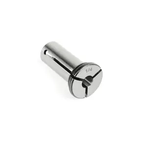High-Precision 1/2-1/4 Collet Adaptor for 1/2" Shank CNC Routers