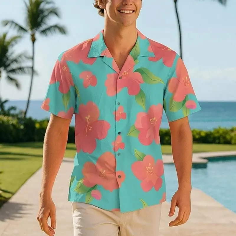 Abby Saja Boy Hawaiian Shirt, Demon Hunter Cosplay Button Shirt, Kpop Abby Costume Vacation Beach Shirt, Unisex Summer Holiday Outfit Top