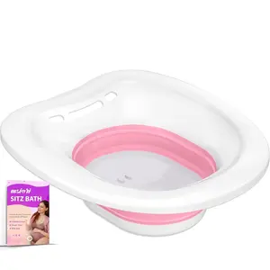 Sitz Bath, Sitz Bath for, Postpartum and Hemorrhoids Care, for Yoni Seat, V Steaming, Sits Bath Kit for - Collapsible, Use with Soak
