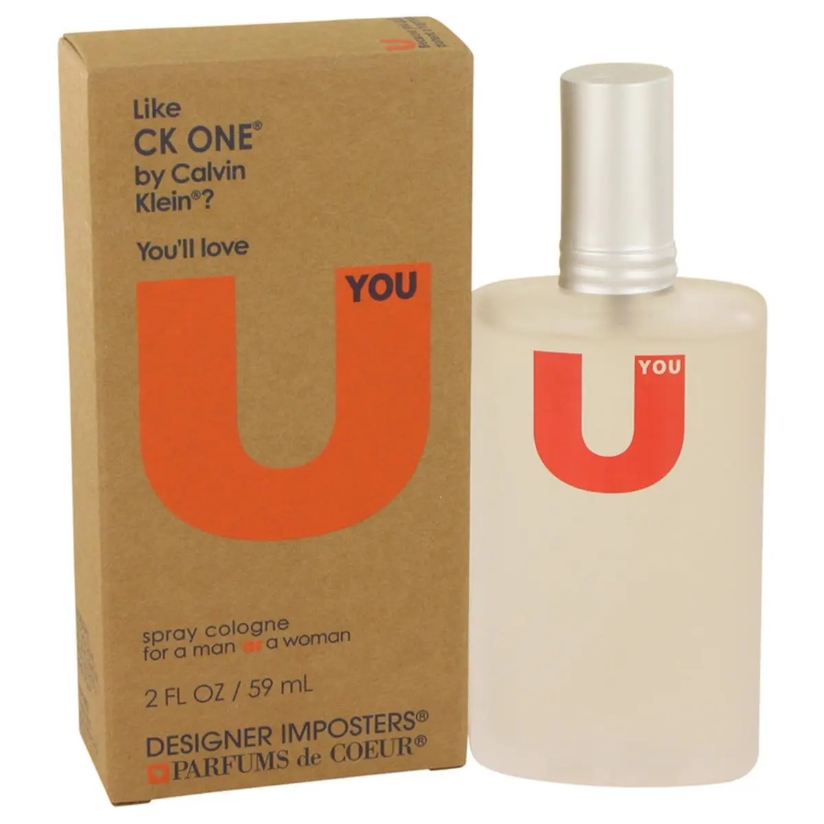 212 MAIN Women's 2oz Designer Imposters U You Cologne Spray - Bergamot Blend, Jasmine Base, Daily Use Fragrance, Confidence-Boosting Perfume for Women (Beauty & Personal Care)