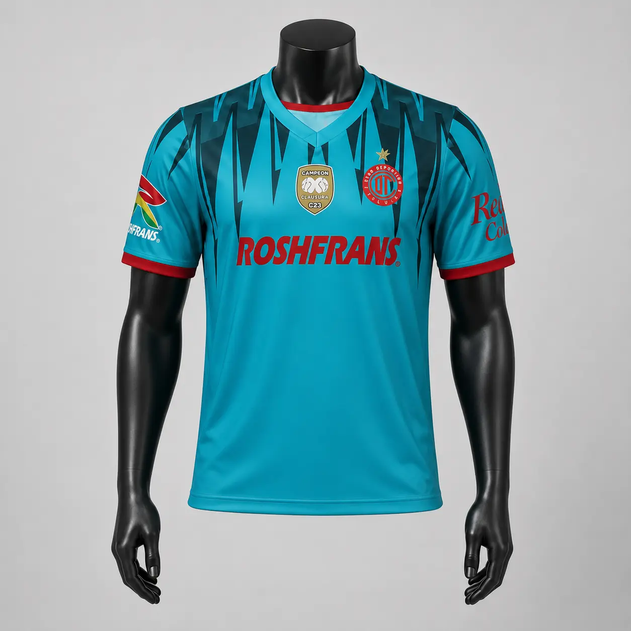 [Trending] - Toluca 2025-26 GK Soccer Jersey - Full Print Logo