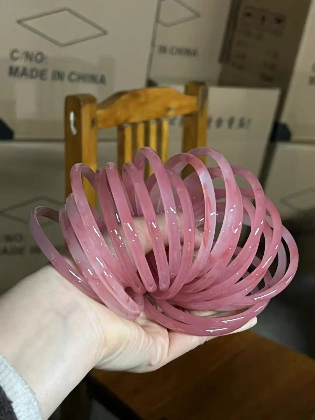 1 piece in peach pink