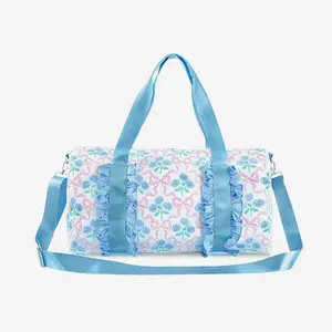 Bow Floral Travel Bag Bow Floral Travel Bag