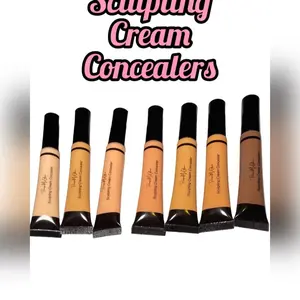 Sculpting Cream Concealers - 10ml Flawless Effect Under Eye Coverage in 7 Shades Fair Light to Rich