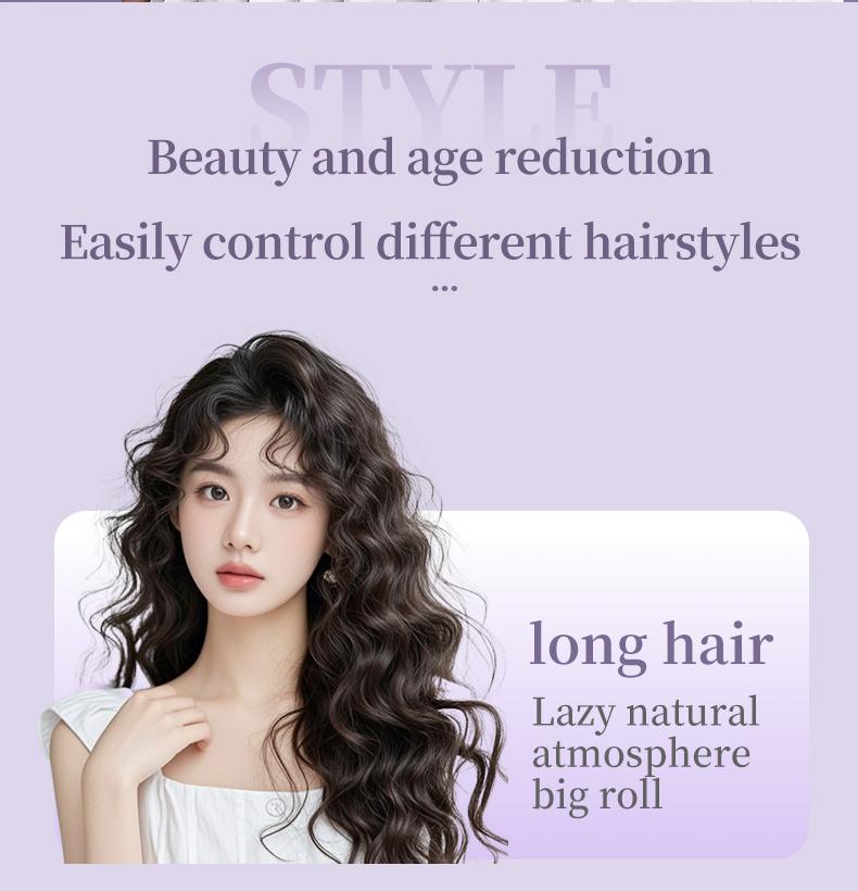 9mm curling iron for wool-like tight curls, mini hair curler, dorm-friendly hair styling tool