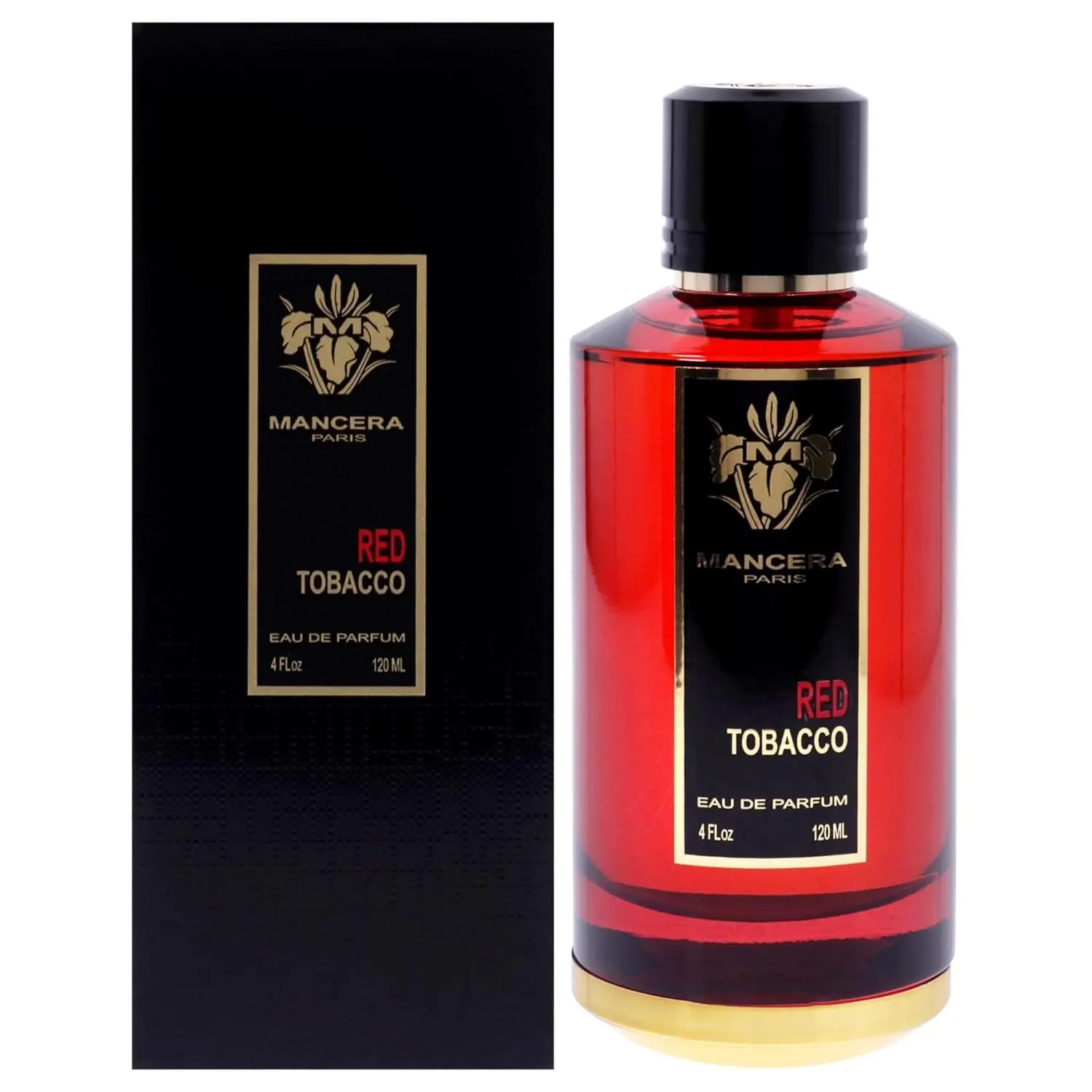 MANCERA Eau de Parfum Spray, Red 2bacco, 4 Fl Oz for men and women MANCERA Eau de Parfum Spray, Red 2bacco, 4 Fl Oz for men and women