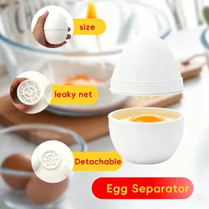 Creative Kitchen Tool Egg Yolk Separator, Unique Design for Easy Egg Separation, Perfect for Cooking and Baking Enthusiasts