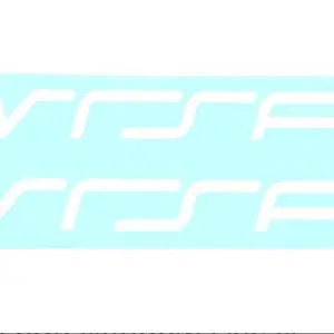 VRSF Logo Window Decals – White
