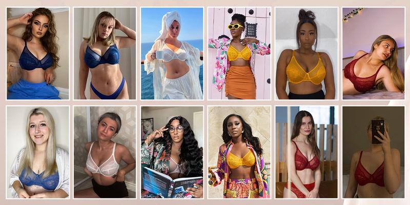 HSIA Enchante Floral Lace Plus Size Underwire Unlined Unpadded Minimizer Full Coverage Bra Women's Wear Comfortable Breathable Mesh Cup TikTokShopBlackFriday