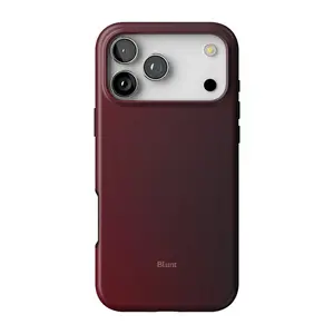 BLUNT CASES | Ruby | Aesthetic Cover for iPhone 17/16/15/14/13/12/11 All Series | MagSafe Compatible & Wireless Charging Ready | Durable & Stylish iPhone Cases | Gift for Teen Girls, Her And Lover