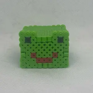 Perler Bead 3-D frog