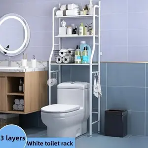 Three-Tier Over-Toilet Storage Shelf