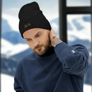 Embroidered Beanie