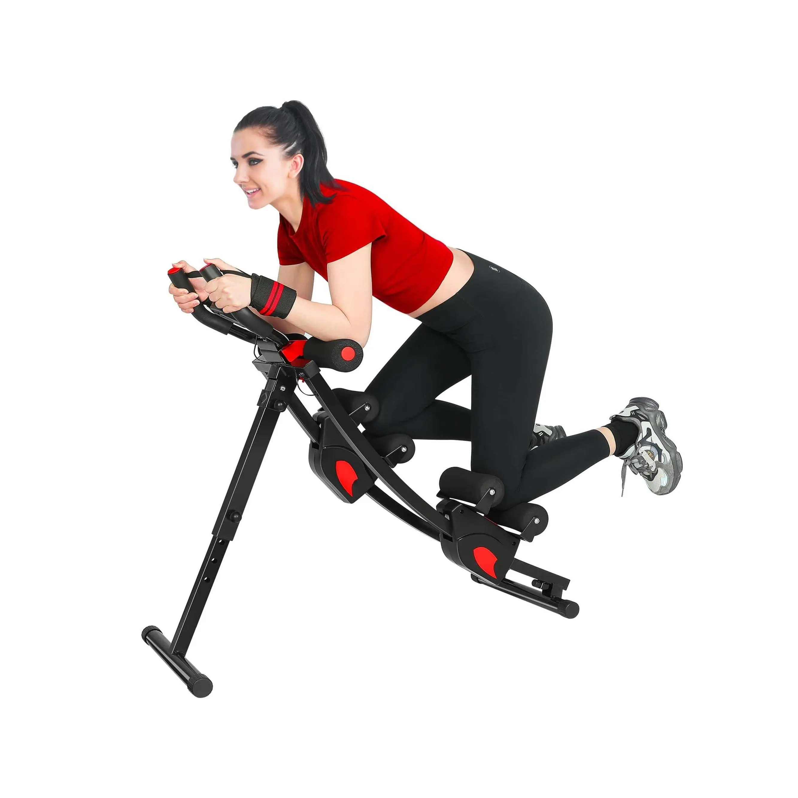 Fitness equipment  GIKPAL hine Ab Workout for Home Gym Foldable Core Abdominal Trainer Women Exercise Fiess Equipment with LCD Display Outdoor agility training