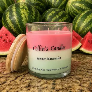 Summer watermelon soy candle 11 or.
