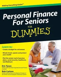 USED-Personal Finance For Seniors For Dummies by Eric Tyson (Paperback)