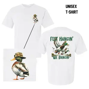 Hunting and Fishing Life T-Shirt_ Duck Hunting Shirt_ Duck Hunter_ Hunting and Fishing Outdoor Sports Shirt_ Gift for Hunter_ Fathers Day Menswear Top
