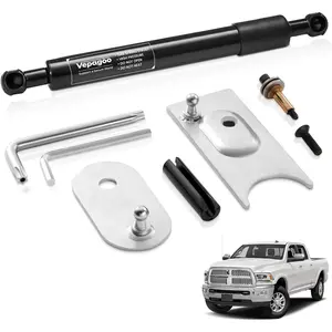 Tailgate Assist Soft Close Damper Kit for Dodge Ram 1500 2009-2018, 2019-2024 RAM 1500 Classic, 2010-2024 RAM 2500 3500, Easy Install Lift Support Shock Struts