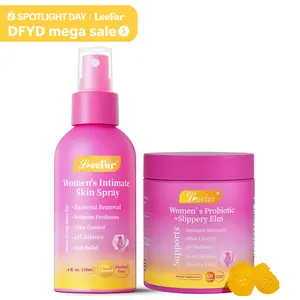 LeeFar Fresh & Juicy Duo - Her Fresh Intimate Skin Spray + Her Juicy Women’s Probiotics Bundle