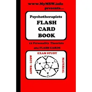 USED-The Psychotherapists FLASH CARD BOOK: ASWB Exam Prep by Mr Harvey Norris LCSW (Paperback)