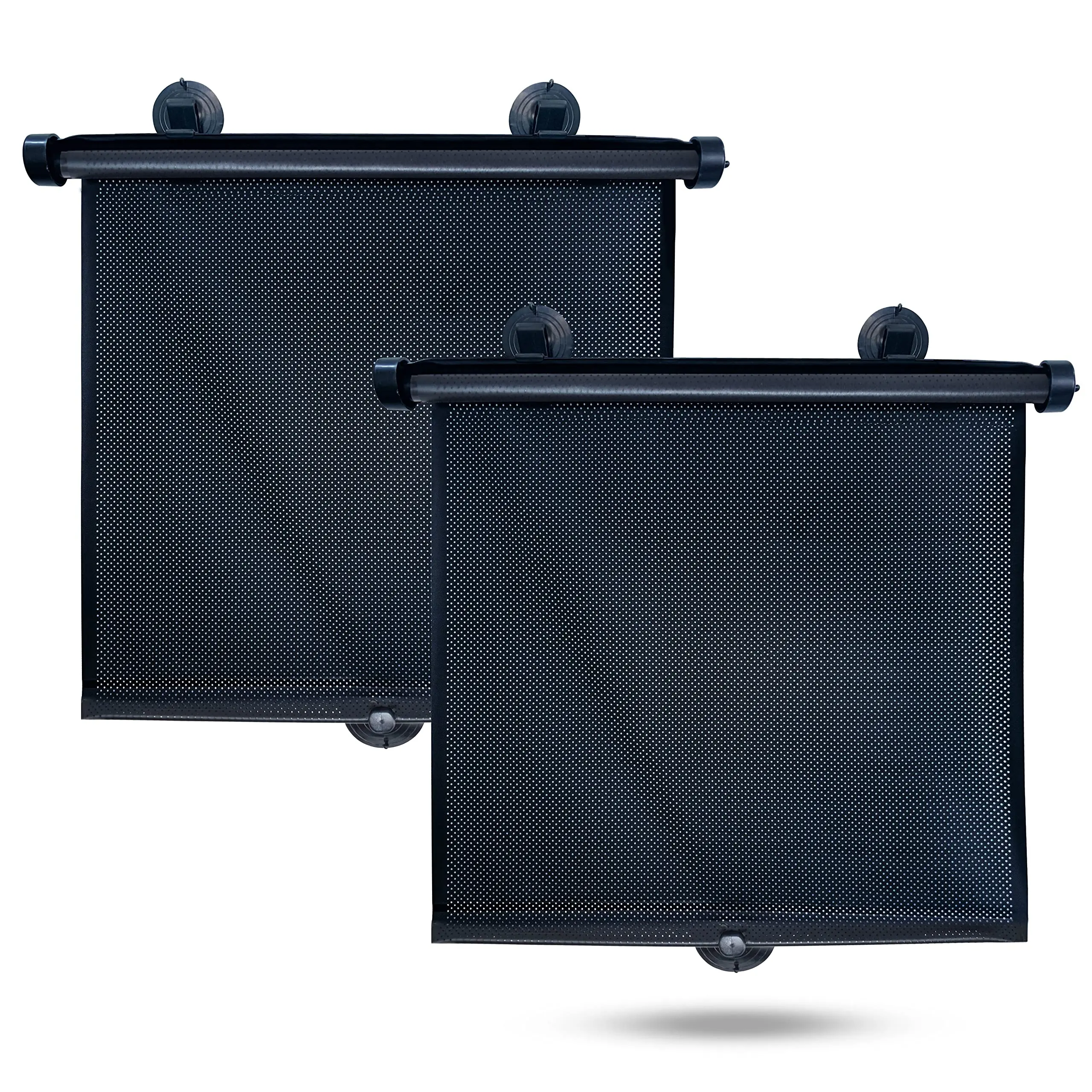 EcoNour Car Side Window Sun Shade (2 Pack, 15"x17") - Car Accessories, Auto Accessories Interior, Adjustable Suction Cup Design, UV Block & Sun Protection Solution, Adjustable Sun Shade Side Window